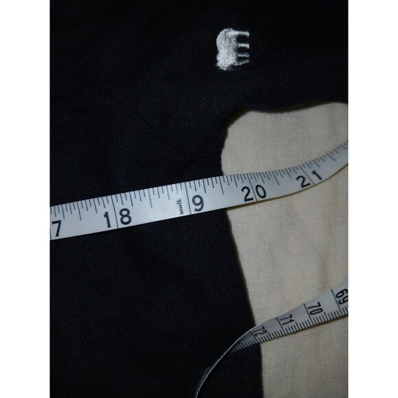 Vtg Yves St Clair Linen Lagenlook Top Sz 10 Travel Mimimalist Art-To-Wear Safari - Picture 9 of 10
